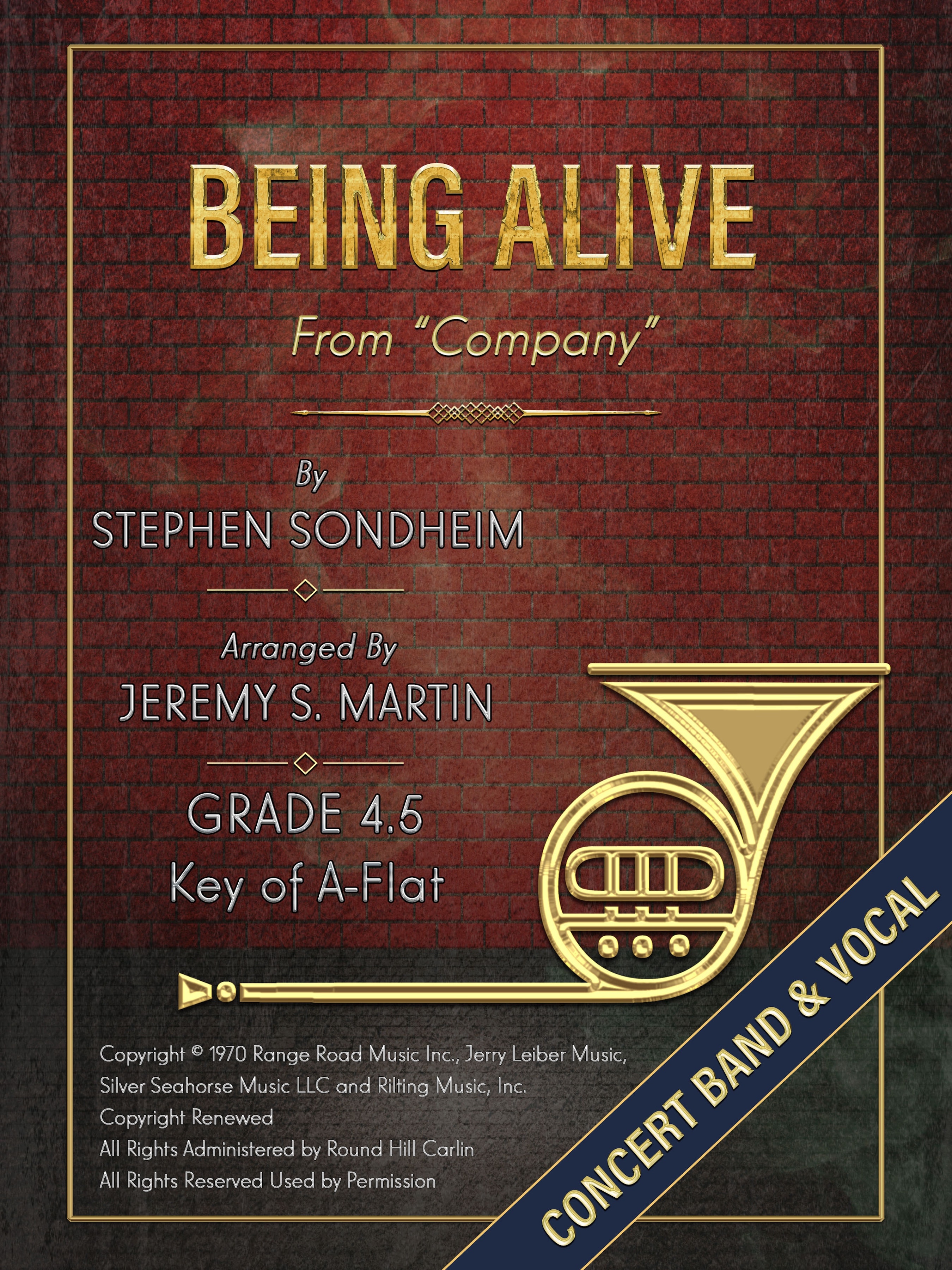Being Alive (from "Company") (Key of A-flat)