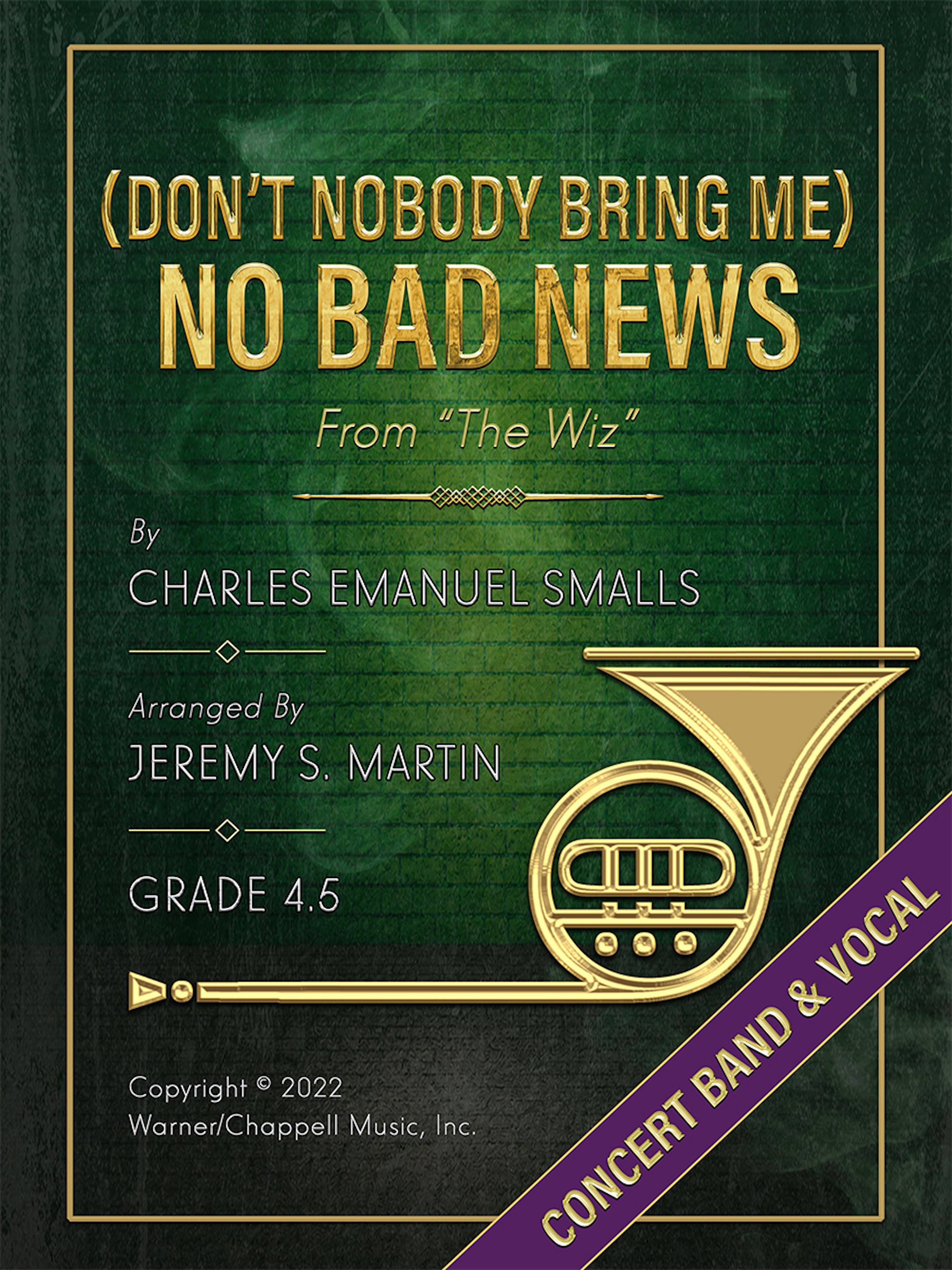 Don't Nobody Bring Me No Bad News (from "The Wiz")